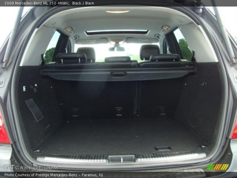 Black / Black 2009 Mercedes-Benz ML 350 4Matic