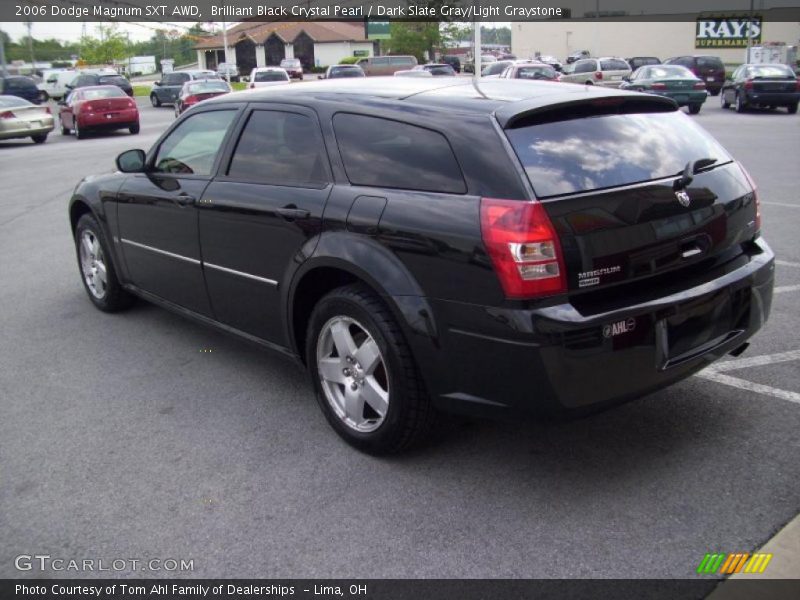 Brilliant Black Crystal Pearl / Dark Slate Gray/Light Graystone 2006 Dodge Magnum SXT AWD