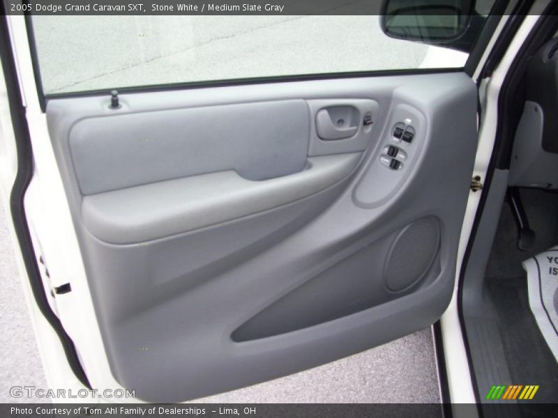 Stone White / Medium Slate Gray 2005 Dodge Grand Caravan SXT