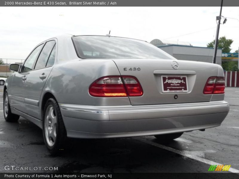 Brilliant Silver Metallic / Ash 2000 Mercedes-Benz E 430 Sedan