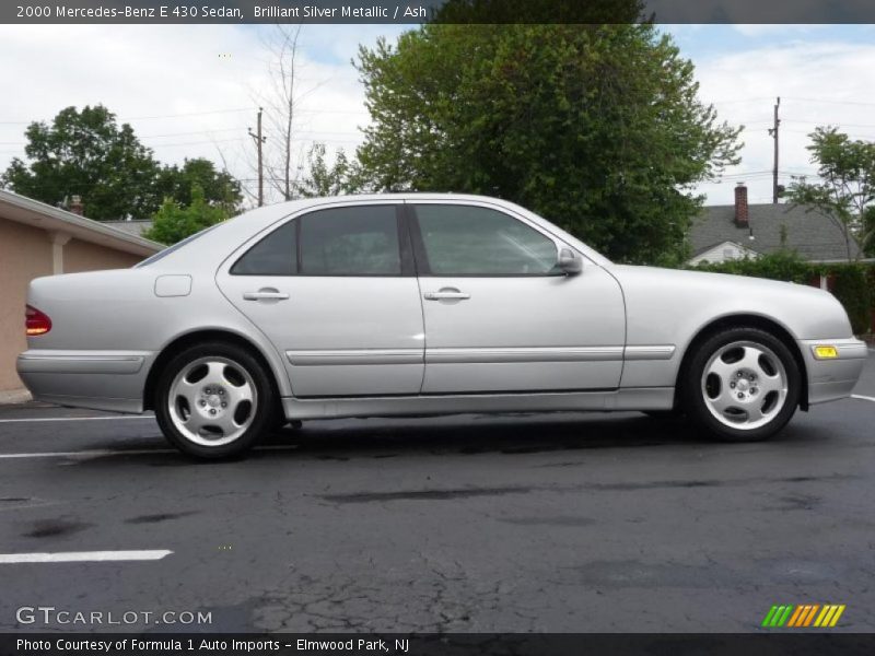 Brilliant Silver Metallic / Ash 2000 Mercedes-Benz E 430 Sedan