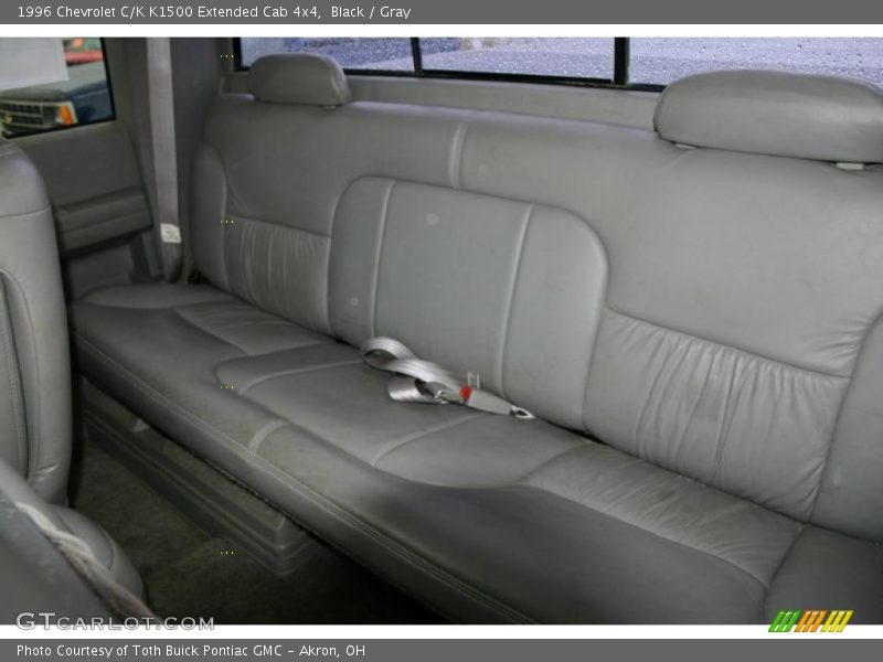 Black / Gray 1996 Chevrolet C/K K1500 Extended Cab 4x4