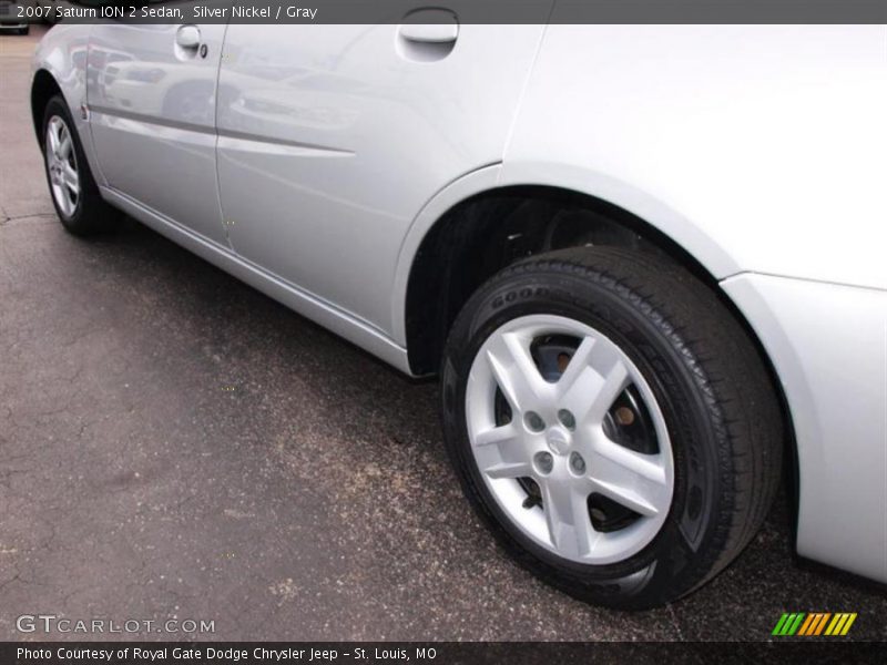 Silver Nickel / Gray 2007 Saturn ION 2 Sedan