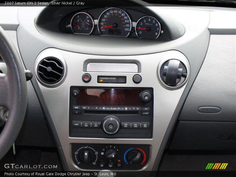 Silver Nickel / Gray 2007 Saturn ION 2 Sedan