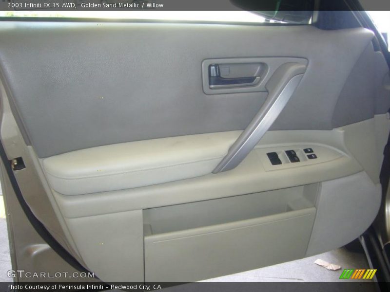 Golden Sand Metallic / Willow 2003 Infiniti FX 35 AWD