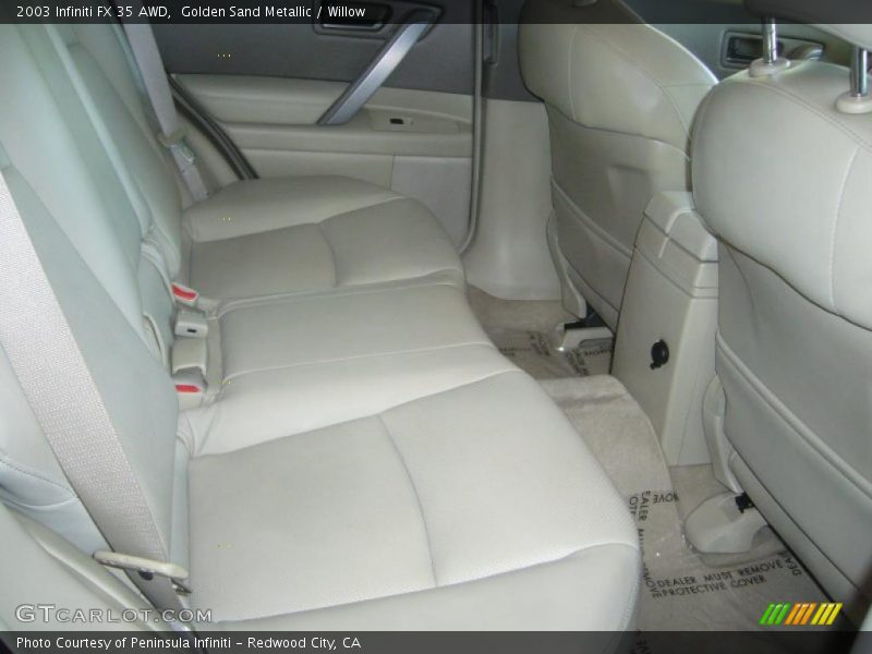 Golden Sand Metallic / Willow 2003 Infiniti FX 35 AWD