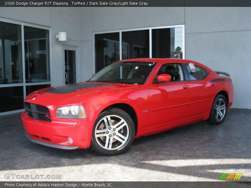 TorRed / Dark Slate Gray/Light Slate Gray 2006 Dodge Charger R/T Daytona