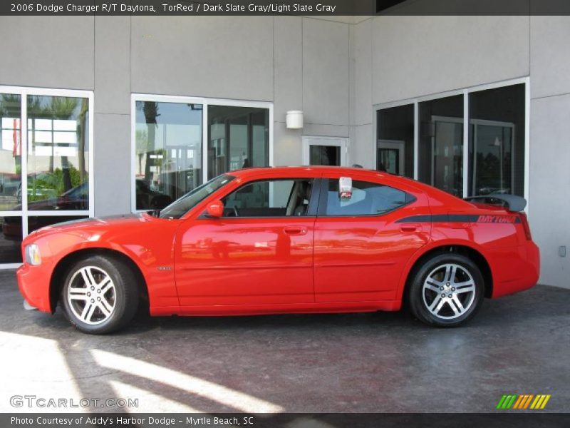 TorRed / Dark Slate Gray/Light Slate Gray 2006 Dodge Charger R/T Daytona
