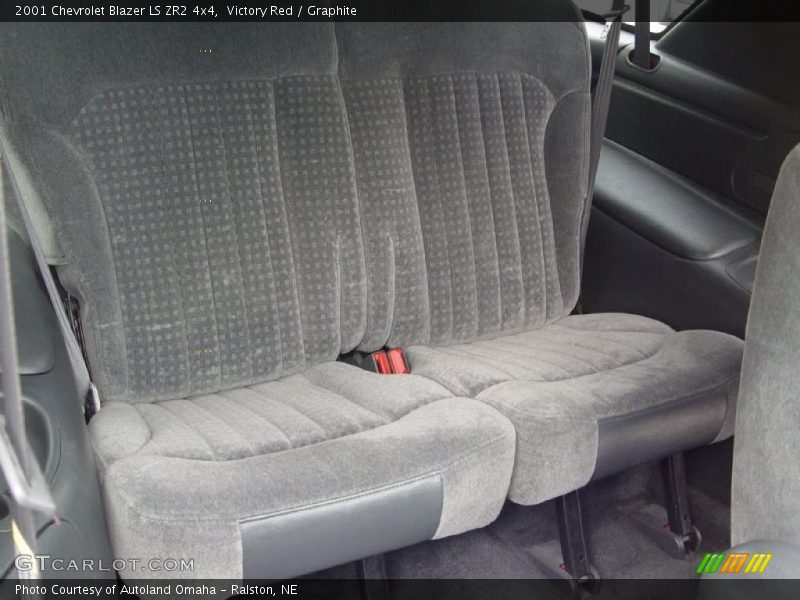 Victory Red / Graphite 2001 Chevrolet Blazer LS ZR2 4x4