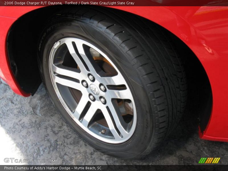 TorRed / Dark Slate Gray/Light Slate Gray 2006 Dodge Charger R/T Daytona
