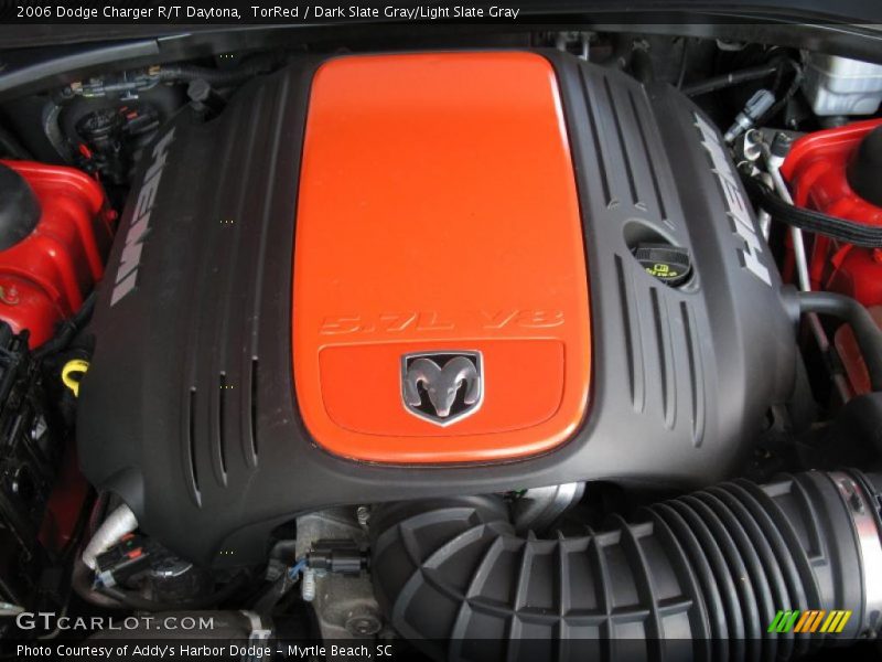TorRed / Dark Slate Gray/Light Slate Gray 2006 Dodge Charger R/T Daytona