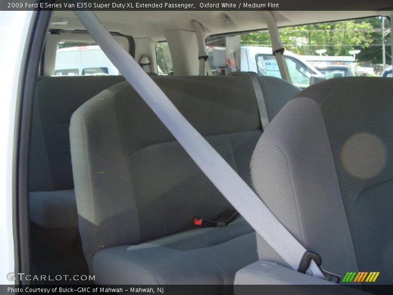 Oxford White / Medium Flint 2009 Ford E Series Van E350 Super Duty XL Extended Passenger