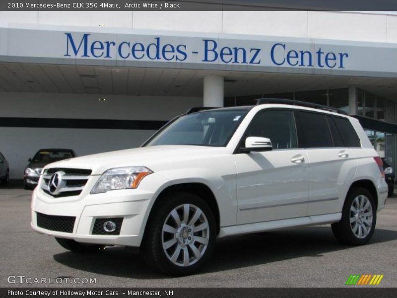 Arctic White / Black 2010 Mercedes-Benz GLK 350 4Matic
