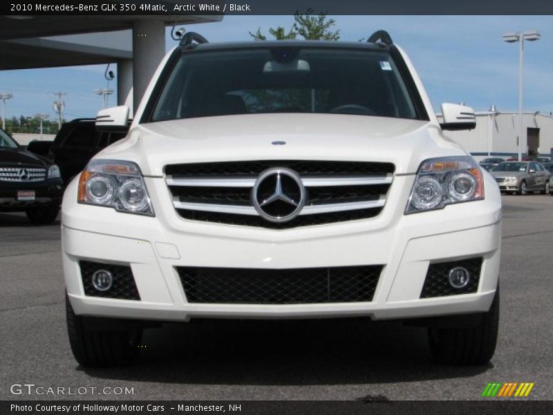 Arctic White / Black 2010 Mercedes-Benz GLK 350 4Matic