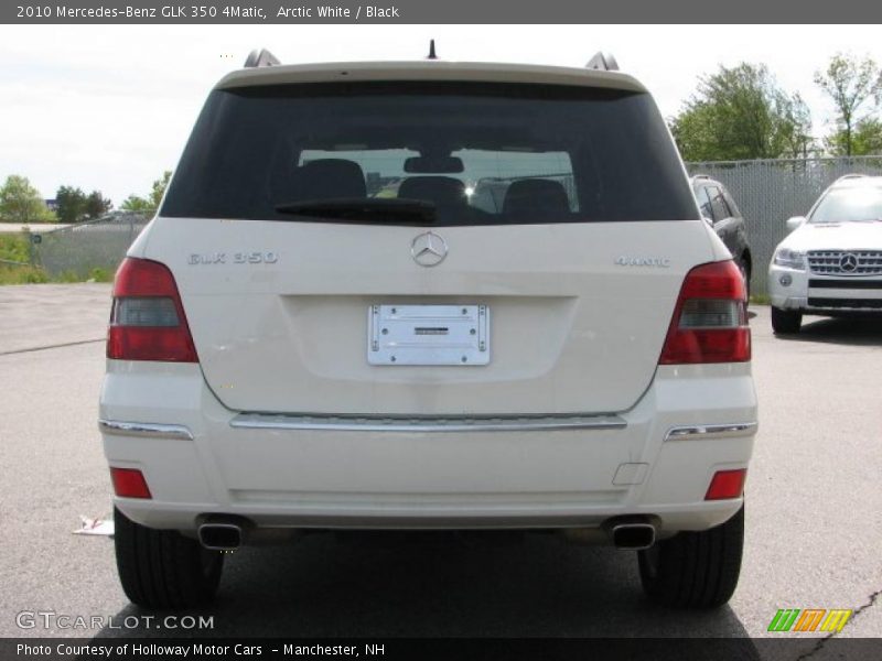 Arctic White / Black 2010 Mercedes-Benz GLK 350 4Matic