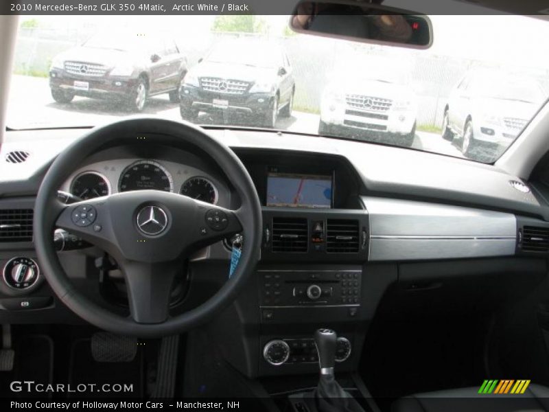 Arctic White / Black 2010 Mercedes-Benz GLK 350 4Matic