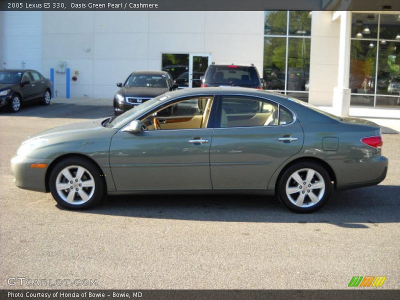 Oasis Green Pearl / Cashmere 2005 Lexus ES 330