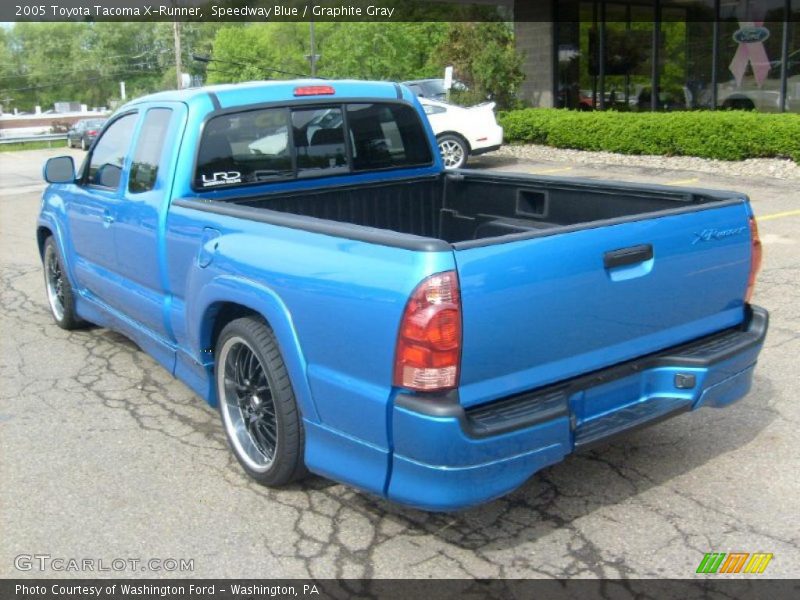 Speedway Blue / Graphite Gray 2005 Toyota Tacoma X-Runner