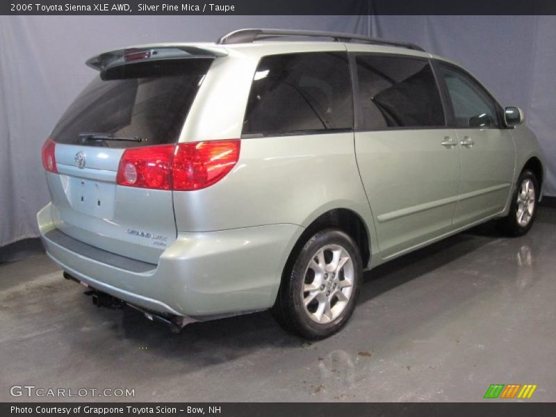 Silver Pine Mica / Taupe 2006 Toyota Sienna XLE AWD