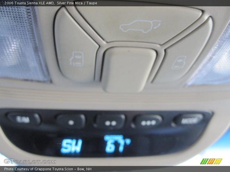 Silver Pine Mica / Taupe 2006 Toyota Sienna XLE AWD