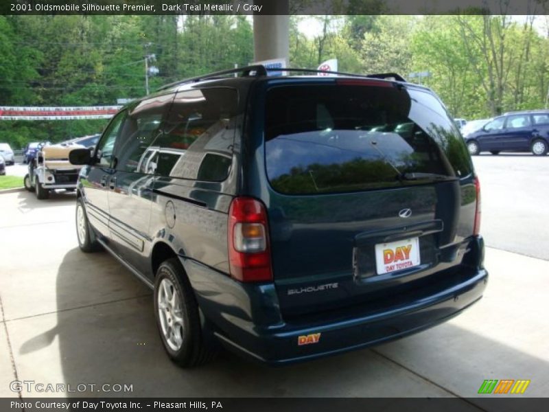 Dark Teal Metallic / Gray 2001 Oldsmobile Silhouette Premier