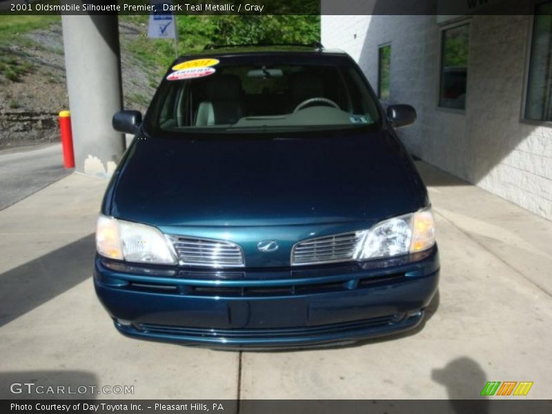Dark Teal Metallic / Gray 2001 Oldsmobile Silhouette Premier