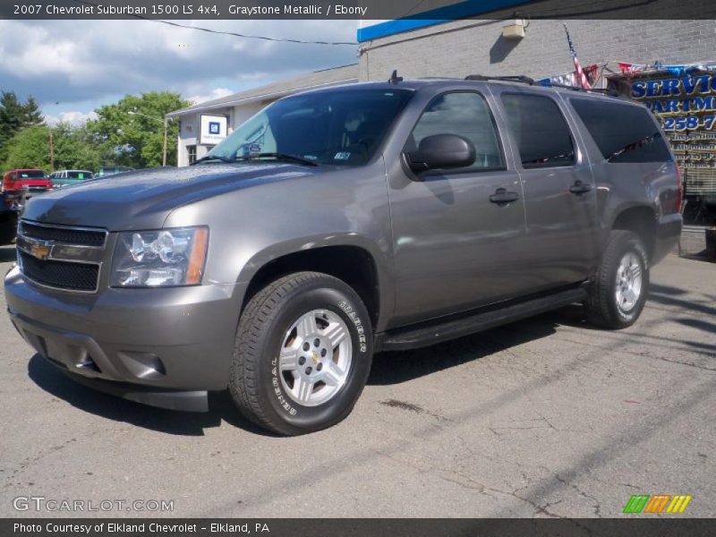 Graystone Metallic / Ebony 2007 Chevrolet Suburban 1500 LS 4x4