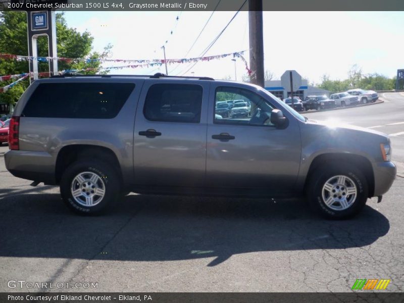 Graystone Metallic / Ebony 2007 Chevrolet Suburban 1500 LS 4x4