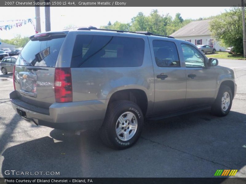 Graystone Metallic / Ebony 2007 Chevrolet Suburban 1500 LS 4x4