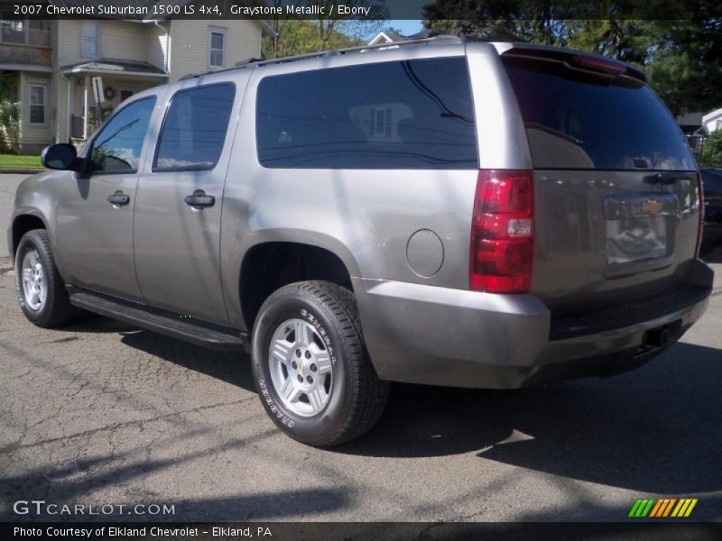 Graystone Metallic / Ebony 2007 Chevrolet Suburban 1500 LS 4x4