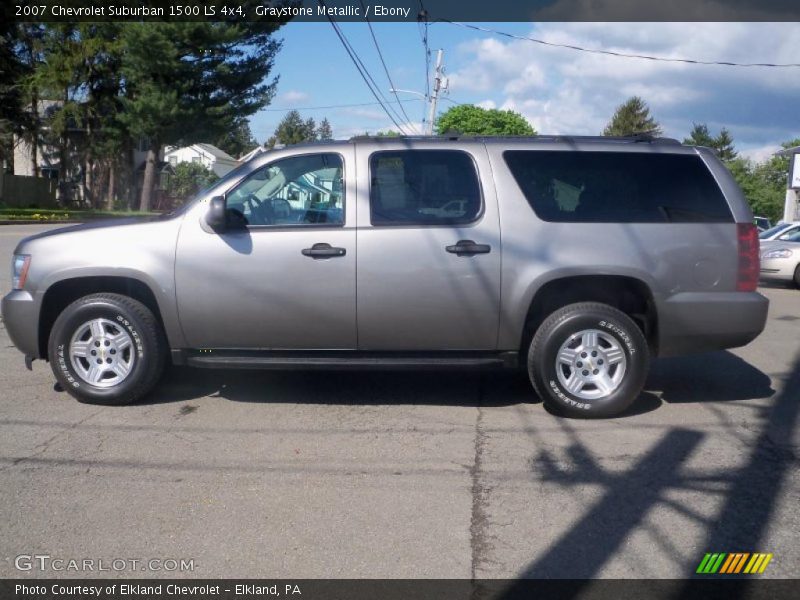 Graystone Metallic / Ebony 2007 Chevrolet Suburban 1500 LS 4x4
