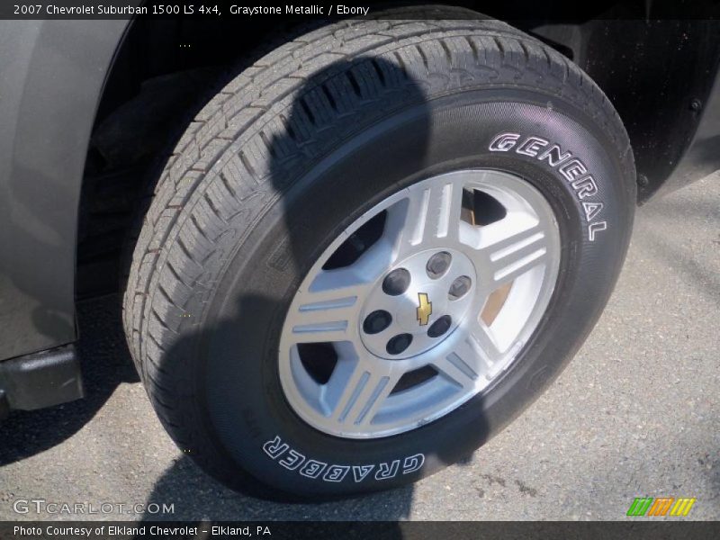Graystone Metallic / Ebony 2007 Chevrolet Suburban 1500 LS 4x4