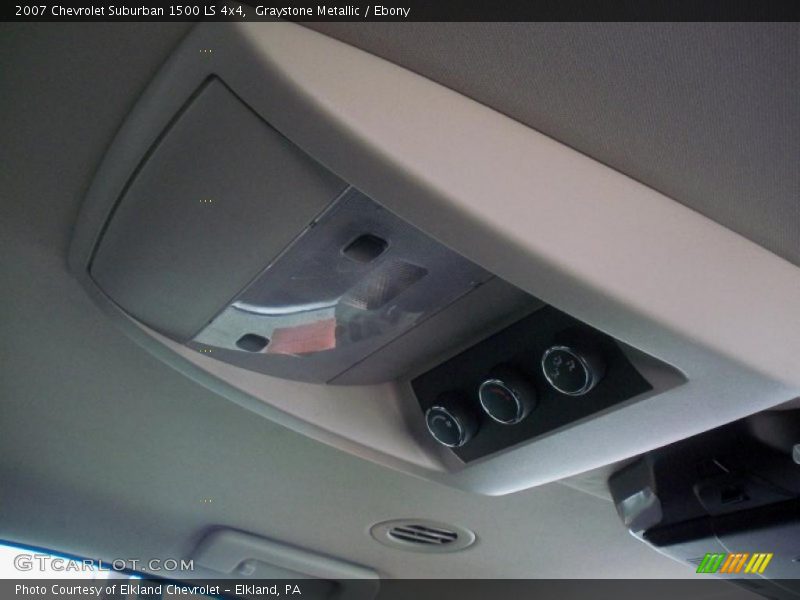 Graystone Metallic / Ebony 2007 Chevrolet Suburban 1500 LS 4x4