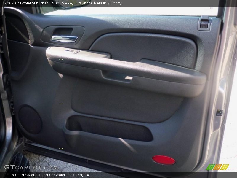 Graystone Metallic / Ebony 2007 Chevrolet Suburban 1500 LS 4x4