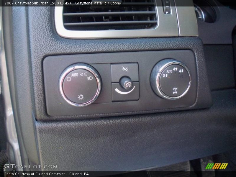 Graystone Metallic / Ebony 2007 Chevrolet Suburban 1500 LS 4x4