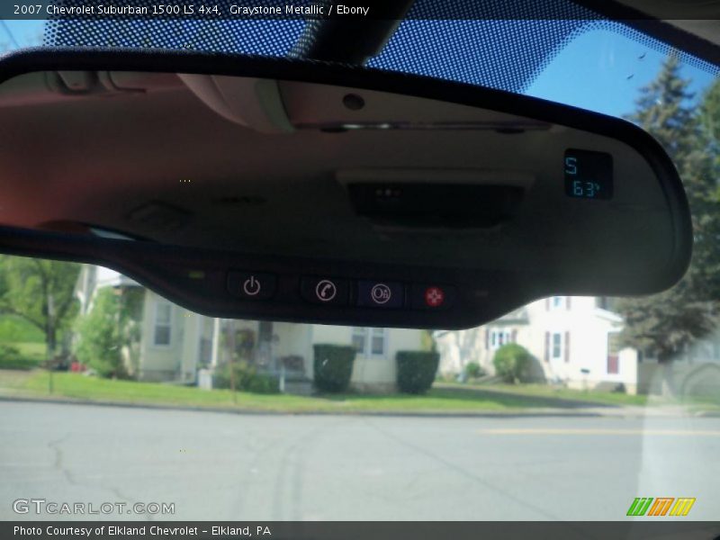 Graystone Metallic / Ebony 2007 Chevrolet Suburban 1500 LS 4x4