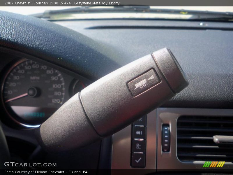 Graystone Metallic / Ebony 2007 Chevrolet Suburban 1500 LS 4x4