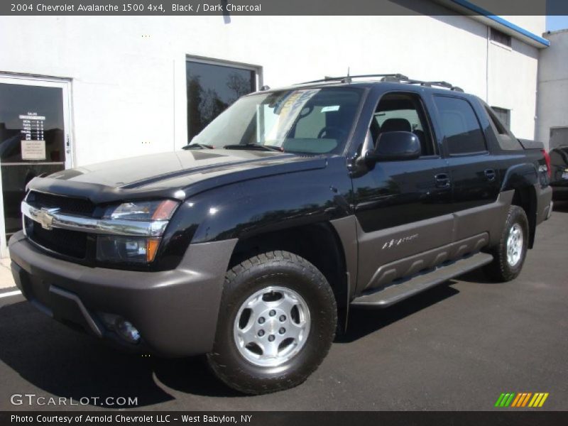 Black / Dark Charcoal 2004 Chevrolet Avalanche 1500 4x4