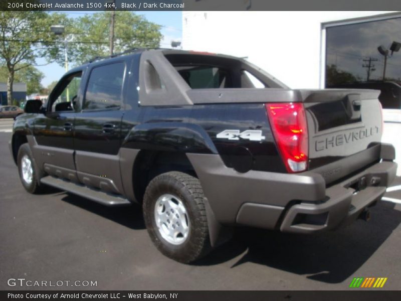Black / Dark Charcoal 2004 Chevrolet Avalanche 1500 4x4