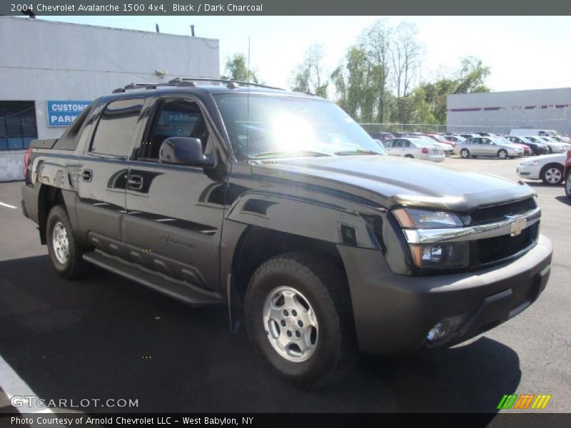 Black / Dark Charcoal 2004 Chevrolet Avalanche 1500 4x4
