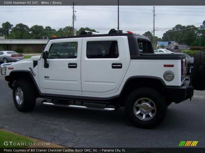 White / Ebony 2006 Hummer H2 SUT