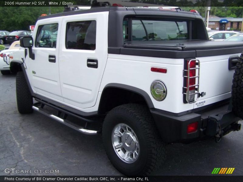 White / Ebony 2006 Hummer H2 SUT