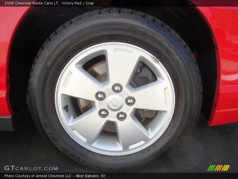 Victory Red / Gray 2006 Chevrolet Monte Carlo LT