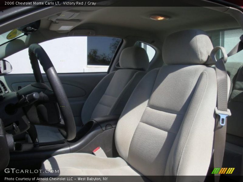 Victory Red / Gray 2006 Chevrolet Monte Carlo LT
