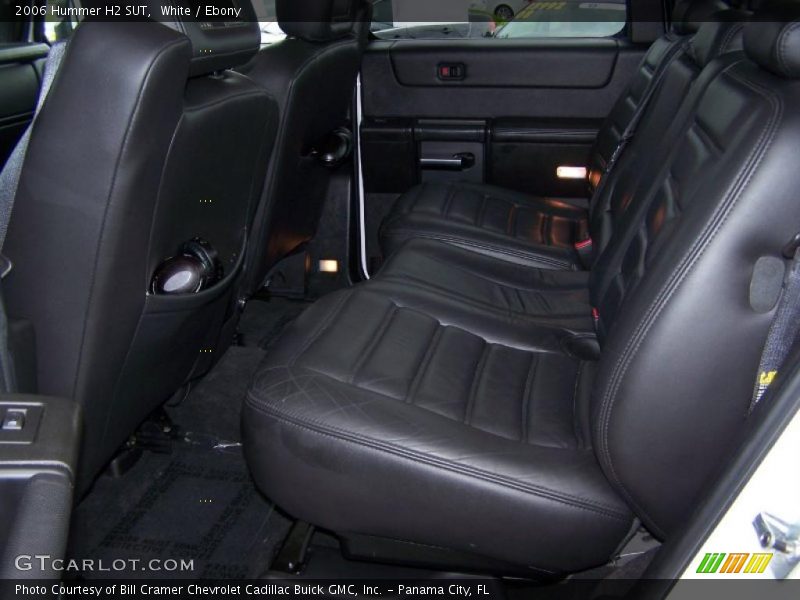 White / Ebony 2006 Hummer H2 SUT