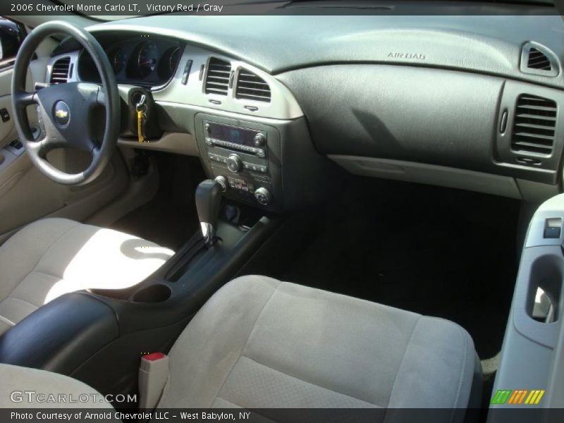 Victory Red / Gray 2006 Chevrolet Monte Carlo LT