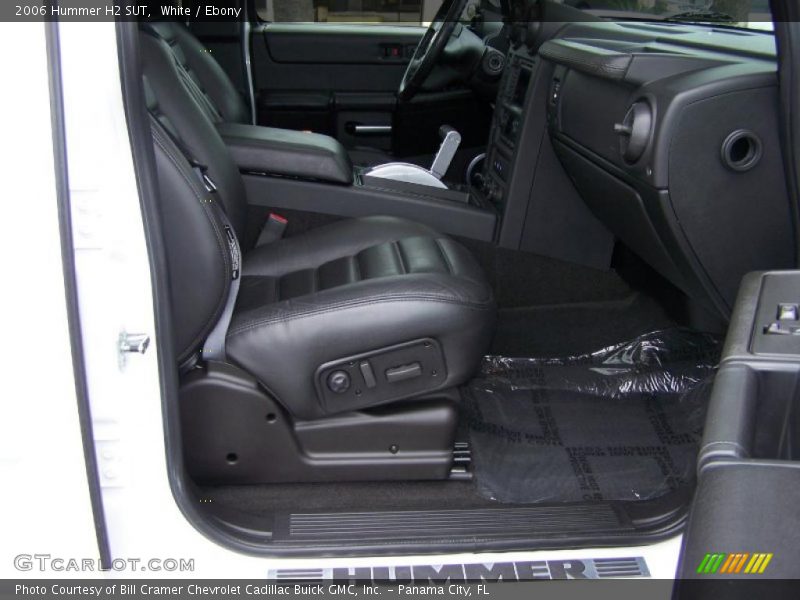 White / Ebony 2006 Hummer H2 SUT