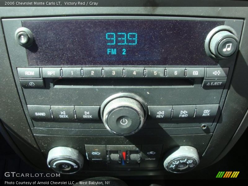 Victory Red / Gray 2006 Chevrolet Monte Carlo LT