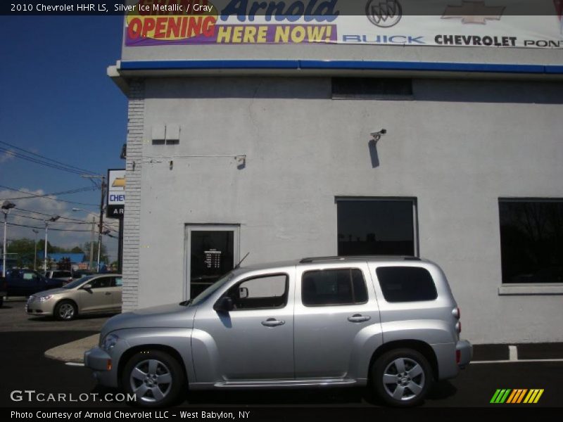 Silver Ice Metallic / Gray 2010 Chevrolet HHR LS