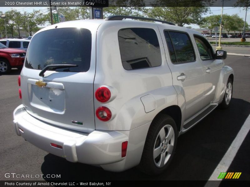 Silver Ice Metallic / Gray 2010 Chevrolet HHR LS